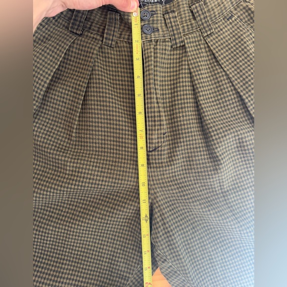 Vintage Checkered Cotton Trousers - Picture 8 of 11